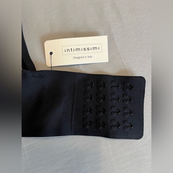 NWT Intimissimi Laila Microfiber Bra Designed In Italy Black Sz S MSRP $65 - Picture 6 of 10